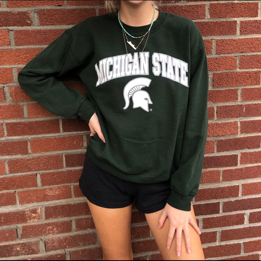 Michigan State crewneck